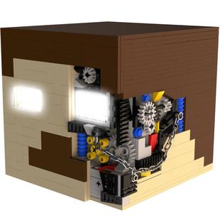 天积10代HIM黑姆机关解密盒解锁拼装积木玩具地狱级难度男孩礼物