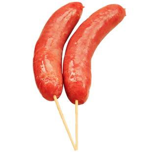 玉兔精品烤肠猪肉火山石台湾风味脆皮肠地道肠火腿肠批发