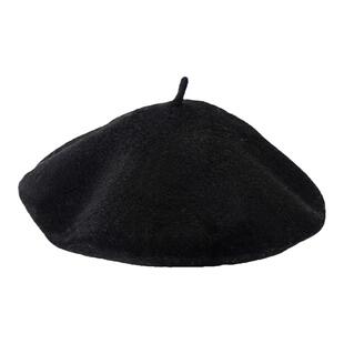 MONA同款贝雷帽秋冬英伦风显脸小羊毛呢日韩画家帽2025新款帽子