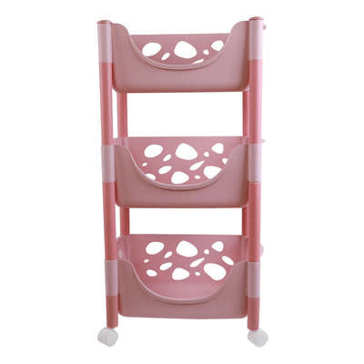 焕龙艺术置物收纳架家用塑料厨房浴室卫生间整理架储物架多层落地