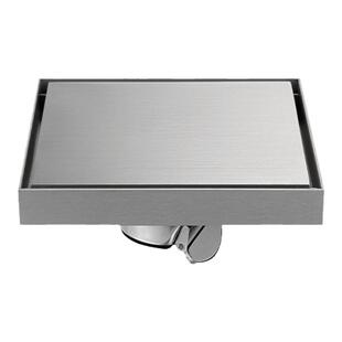 304不锈钢隐形地漏可镶瓷砖隐藏式户外庭院DN50/75/110/160/250管