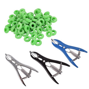 羊用断尾圈钳断尾器仔猪用扩张钳器小猪用去势圈钳兽用无血去势钳