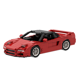 SETbricks赛车本田-讴歌 Honda-Acura NSX小颗粒拼装积木益智玩具