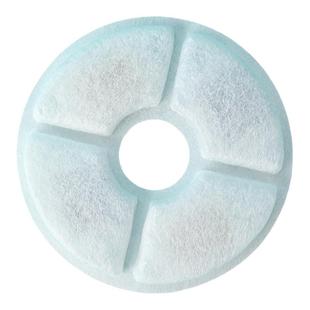 宠物猫狗自动饮水机活性炭滤芯圆形通用小花饮水器过滤棉网片配件