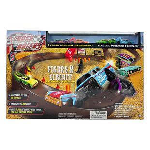 山姆同款玩具SIsing无限冲击轨道车创意拼装霹雳飞车赛道5岁礼物