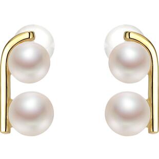 蔻润从梦天然淡水珍珠耳钉银耳饰耳环女士京润珍珠生日礼物送女友