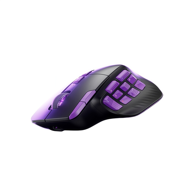 钛度908多侧键鼠标游戏电竞3950三角洲FPS宏驱动自定义电脑通用