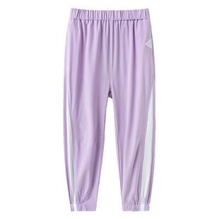 森马儿童长裤防蚊裤薄款透气网眼运动裤夏装男童女童束脚休闲裤子