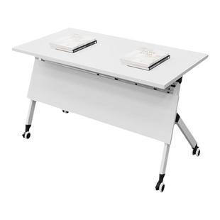 折叠培训桌组合辅导班学生课桌椅简易双人办公桌可移动会议桌长桌