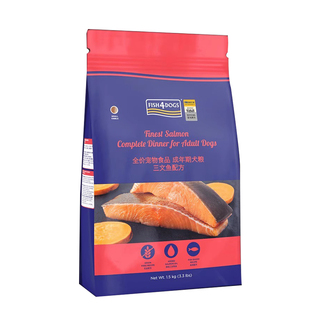 海洋Fish4dogs狗粮三文鱼小型成犬幼犬比熊博美通用狗粮犬粮美毛