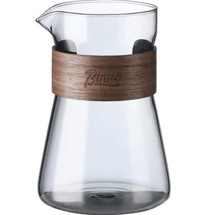 Bincoo玻璃咖啡分享壶品鉴杯手冲咖啡套装冲泡壶挂耳咖啡杯冷萃杯
