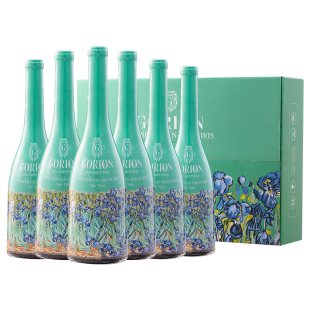 智利进口半甜型红酒结婚礼物梵高正品官方旗舰店甜红葡萄酒女生酒