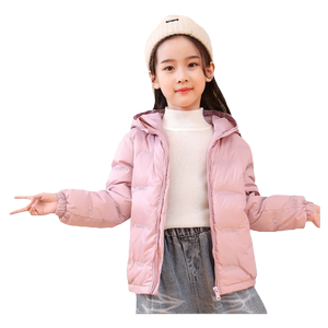 罗蒙儿童轻薄款羽绒服2024新款轻便大童外套女童男童保暖秋冬加厚
