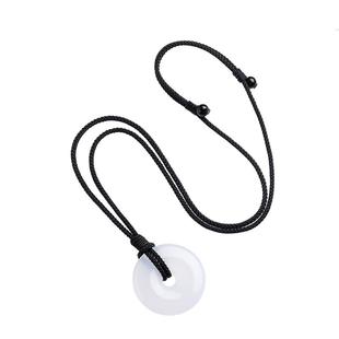 花素戒指项链绳吊坠挂绳平安扣专用链挂脖子免绑吊坠绳女男款