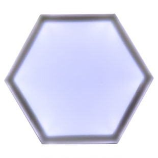 RGB智能量子灯奇光板 六边形氛围灯电竞房墙面洞洞板装饰拾音壁灯