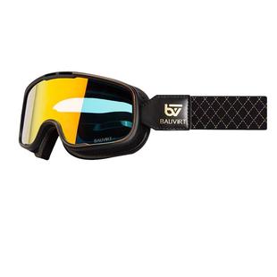 摩托车风镜哈雷头盔护目镜复古机车半盔全盔防风眼镜男女通用骑行