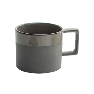 清仓日本进口ANGLE陶瓷手工马克杯美浓烧复古简约水杯茶杯咖啡杯