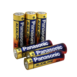 松下5号7号碳性碱性电池指纹锁游戏手柄玩具鼠标七号五号AA空调电视遥控器闹钟挂钟计算器体脂秤1.5V干电池