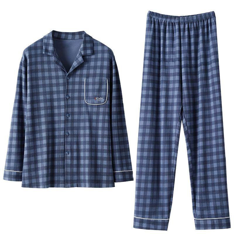 恒源祥睡衣男款2026新款春装夏薄款四季通用男士纯棉家居服青少年