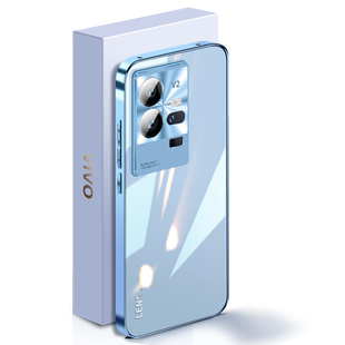 适用iqoo12手机壳新款电镀玻璃vivo爱酷iqoo11pro散热金属镜头全包防摔外壳por高级感男士奢华新品女保护套