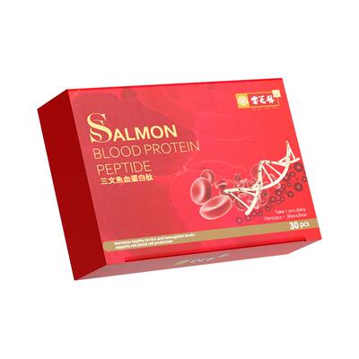 PO CHI LAM 1895/宝芝林 三文鱼血蛋白肽 15ml*30袋*4盒装