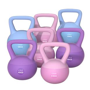 力诺软壶铃女士健身家用男士健身器材练翘臀神器运动深蹲塑形提壶