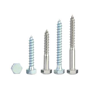 镀锌木螺丝自攻螺丝加粗加长外六角自攻丝木螺钉MM6M8M10M12M16mm