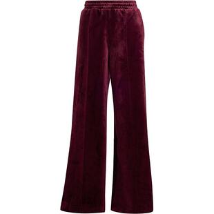 Adidas/阿迪达斯官方VELVET PANT女士天鹅绒阔腿运动裤IL5744
