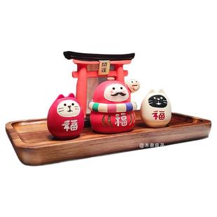 蛇年开运招财招福可爱家居摆件祝福树脂摆件创意礼物微场景摆件