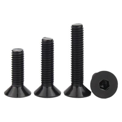 【专票13%】黑304沉头内六角螺丝