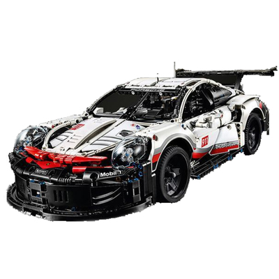 保时捷911积木模型男孩节日礼物