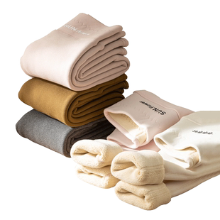 女童校服神器内搭棉毛裤秋冬儿童加绒加厚内穿打底衬裤宝宝保暖裤