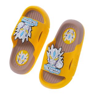 正版赛罗奥特曼儿童拖鞋夏男孩男童家居防滑中大童宝宝卡通凉拖鞋