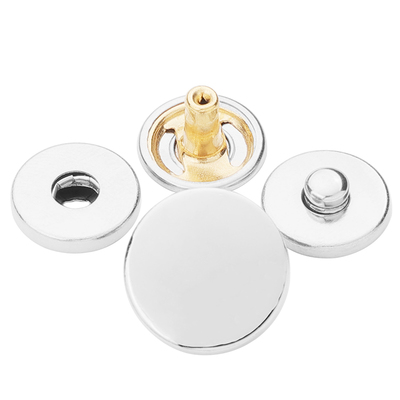 金属按压式四合扣免敲免缝纽扣女