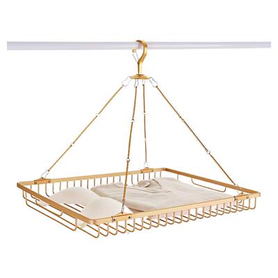 晾衣网晒衣篮家用双层平铺