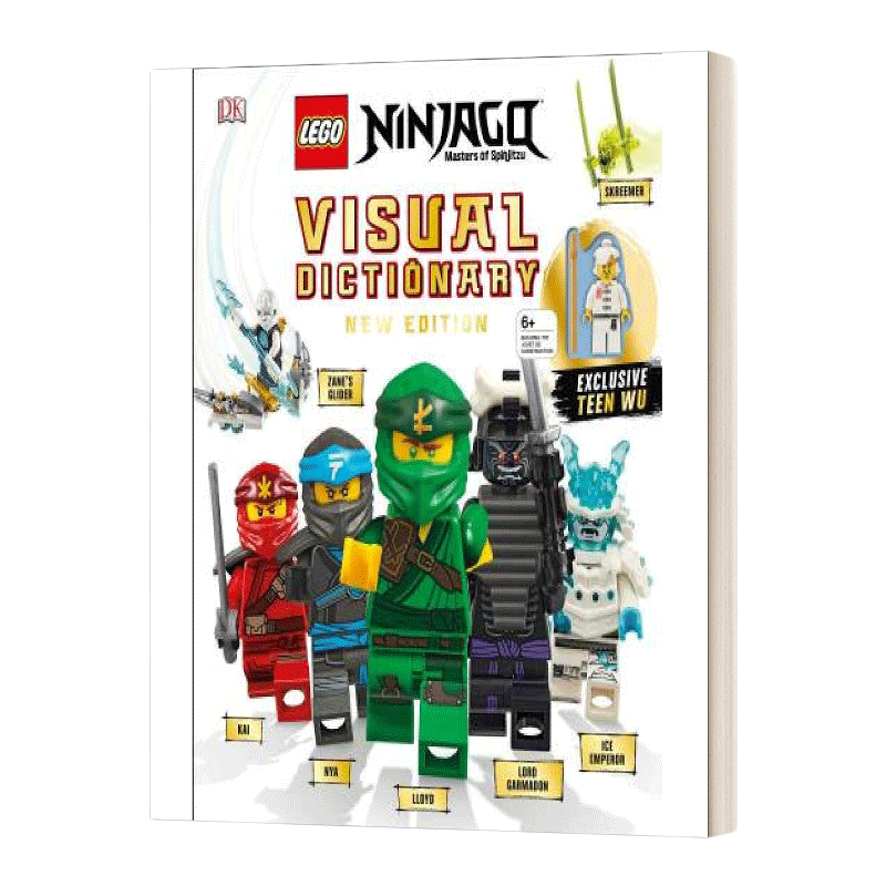 英文原版 精装 Lego Ninjago Visual Dictionary New Edition 乐高幻影忍者视觉辞典 精装 英文版 进口英语原版书籍儿童外文书