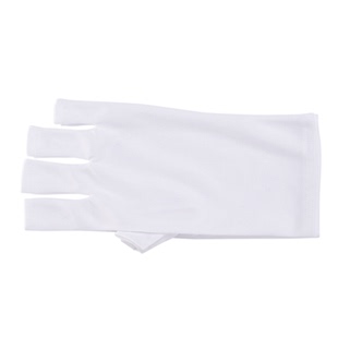 gaoy戈雅美甲防护手套防紫外线防烤黑露指光疗机烤灯手套美甲专用