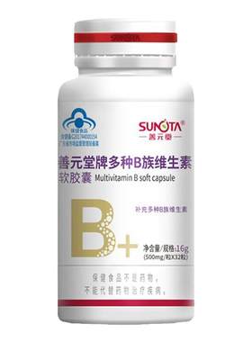 善元堂60粒2瓶多种维生素B族男女