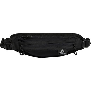 Adidas/阿迪达斯正品新款跑步训练男女运动用腰包拎包HI3486