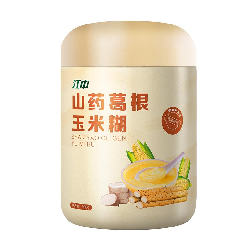 江中山药葛根玉米羹粉糊早餐即食冲饮养胃营养主食低脂代餐旗舰店
