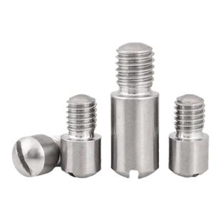 304不锈钢一字开槽无头螺钉GB831定位销圆柱销轴位台阶螺丝螺栓