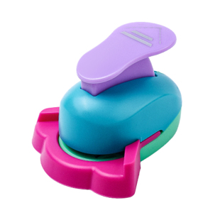 可得优照片底板圆角器直角圆角花样缕空照片插角插卡打孔机可爱安全创意DIY剪角贺卡书签边角压花边框mjq-03