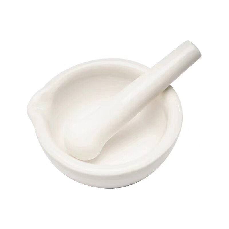 陶瓷研钵乳钵捣药碗实验室磨粉家用捣蒜罐药粉研磨器中西药研磨碗