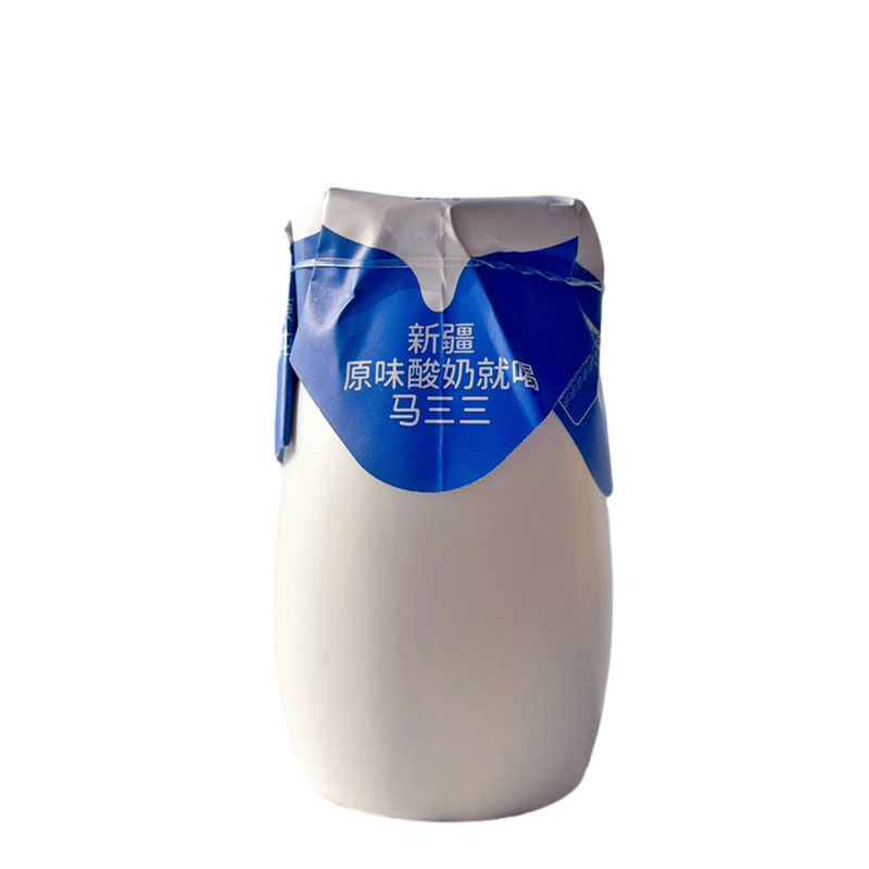 新疆全脂生牛乳原味马三三180g