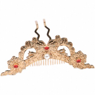 李子柒同款发饰套装古装汉服头饰发冠发夹子簪子盘发配饰仙气