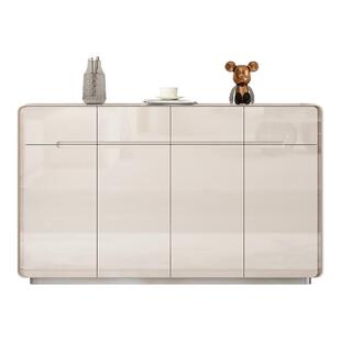 三梦现代简约鞋柜轻奢鞋架子家用门口一体靠墙玄关储物高档收纳柜