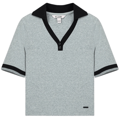 eland学院风短袖衣恋polo衫