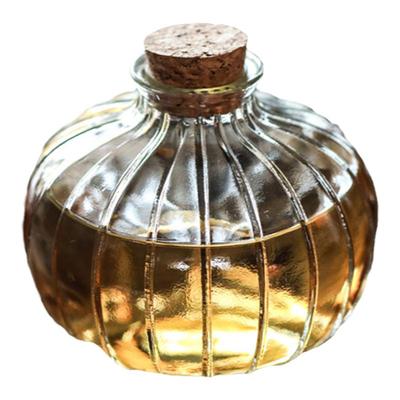 北欧奶茶果汁木塞玻璃瓶