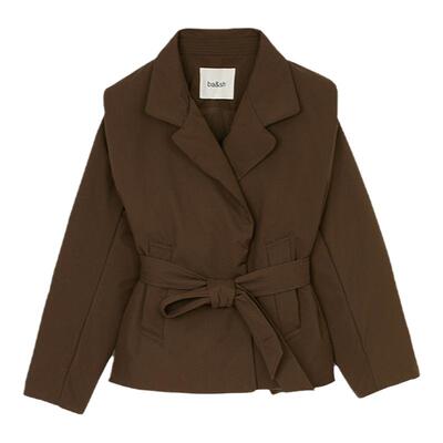 ba&sh美拉德高领大衣保暖外套