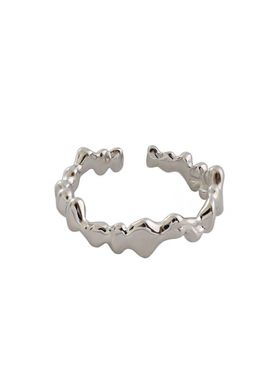 戒指通体S925纯银简约